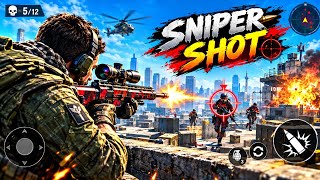 Sniper Shooting Game – Insane Headshots & Gun Strike 🔥 | Android Gameplay screenshot 1