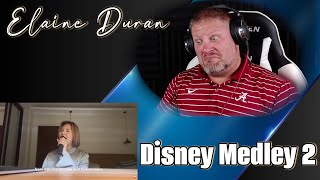 Elaine Duran - Disney Medley 2 (Go the Distance / You&#39;ll Be in My Heart / Reflection) | REACTION