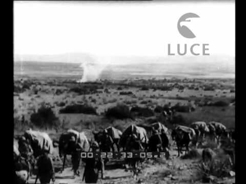 La battaglia per la conquista dell'Amba Aradam sul fronte eritreo.