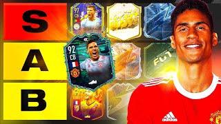 **NEW** RANKING THE BEST DEFENDERS IN FIFA 22 ULTIMATE TEAM!! (Tier List)