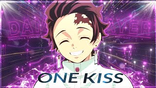 One Kiss - Tanjiro X Shinobi Damon Slayer Smooth Transition Amvedit