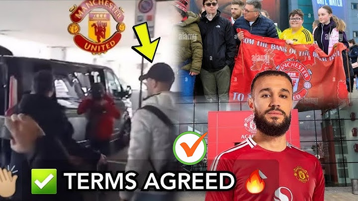BREAKING NEWS 🔴NOUSSAIR MAZRAOUI ARRIVES AT MAN UNITED FOR SENSATIONAL TRANSFER!📝 DEAL COMPLETE ✅