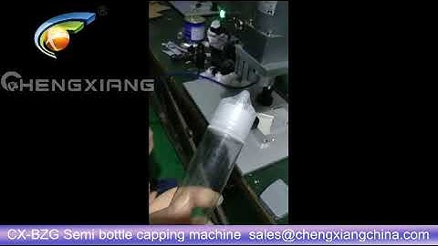 Semi bottle capping machine,chubby gorilla bottle capping machine