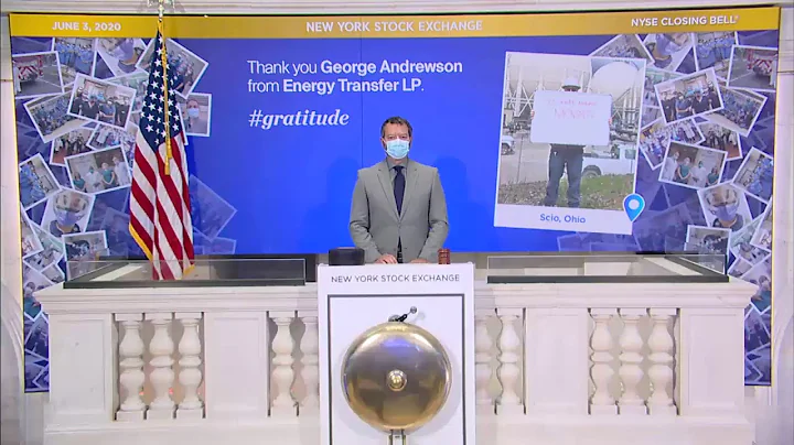 George Andrewson Virtually Rings The Closing Bell