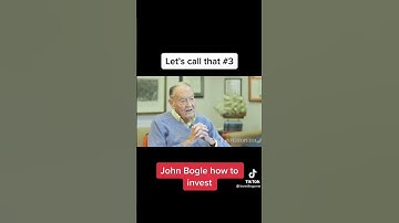 Vanguard founder John Bogle investing advice for investors | #shorts #stockmarket