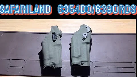 Safariland Holsters 6354DO & 6390RDS