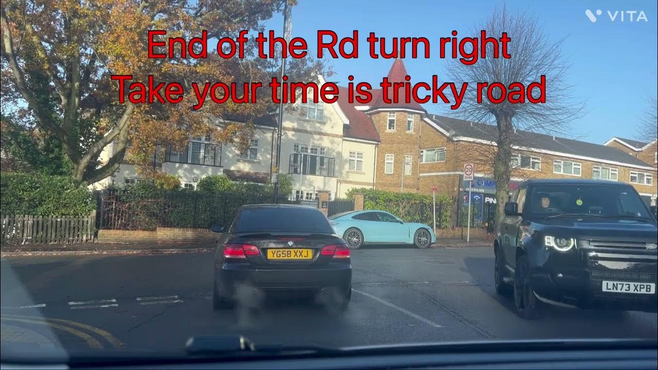 Drive With Charbel Pinner Driving Test Route 917 AM YouTube