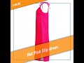 Hot Pink Slip dress https://lonniechavoncomforts.com