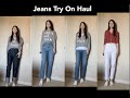 7条Everlane牛仔裤上身试穿 | 梨形身材牛仔裤合集 | Jeans Try On Haul