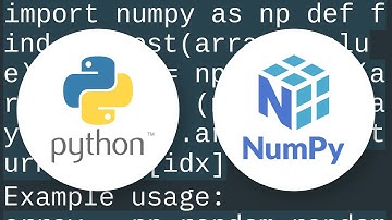 Find nearest value in numpy array