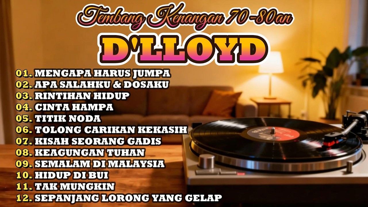 Lagu D’LLOYD Paling Dicari | Tembang Kenangan 70-80an