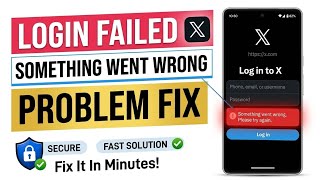 X Twitter Login Problem | something isn't right try your request again later x | twitter error today
