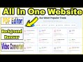 Very Useful All In One Website Completely Free Website For Pdf, Photo, Video, Files And More Hindi🔥😲