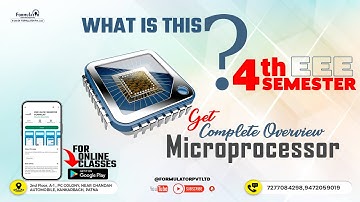Introduction to Microprocessor #4th Sem. EEE #beu  #eee  #microprocessor #biharengineeringcollege
