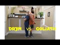 DrJin vs Victor--Chiropractic full body adjustments of Goliath 1