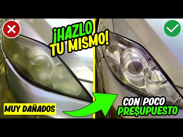 Cómo Pulir los faros de un coche (Lo que nadie hace después de barnizar)☑ 