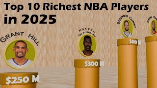 Top 10 Richest NBA Players in 2025 – Net Worth & Age Comparison