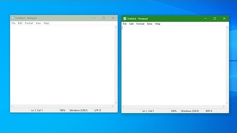 How to Change the Inactive Title Bar Color in Windows 10