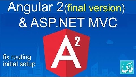 Angular 2 ASP.NET MVC Quick start (final version)