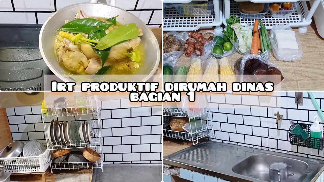 RUTINITAS IRT DIRUMAH DINAS | BELANJA HEMAT | STOK UNGKEP AYAM | NYUCI PIRING 