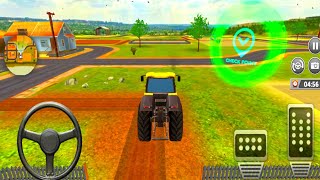 Harvesting Time Tractor Driving In Village Simulator Games Farming Games screenshot 3
