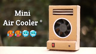 DIY Air Cooler - How To Make Air Cooler at home |MINI Air Cooler - best air cooler for room cooling