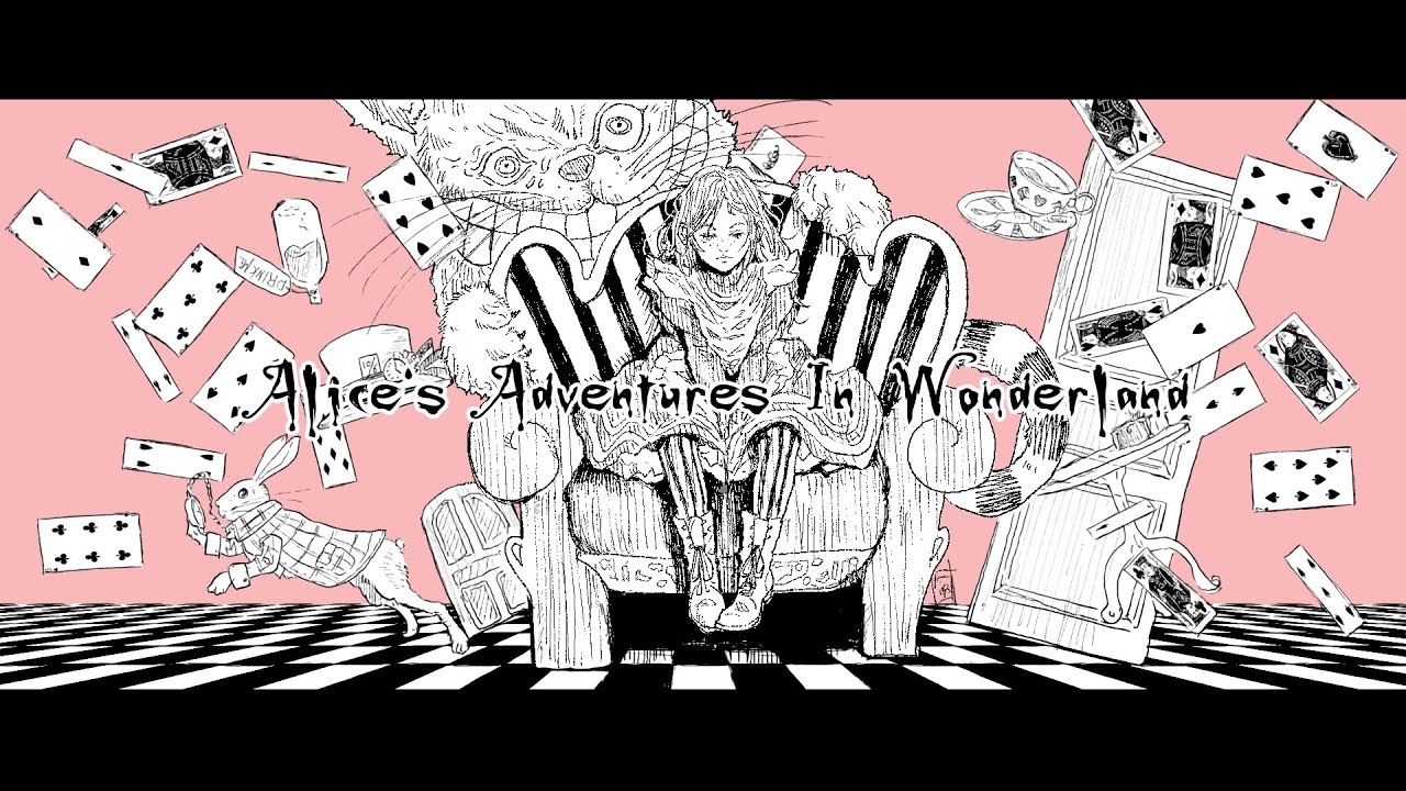 不思議の国のアリス　③ Alice's Adventures In Wonderland」第3章 コーカス・レースと長い