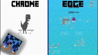 O JOGO DO SEM INTERNET DO MICROSOFT EDGE(MELHOR QUE O DO GOOGLE)! - Edge Surf /Dekimd