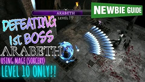 AnimA ARPG How to defeat ARABETH using Mage/Sorcery