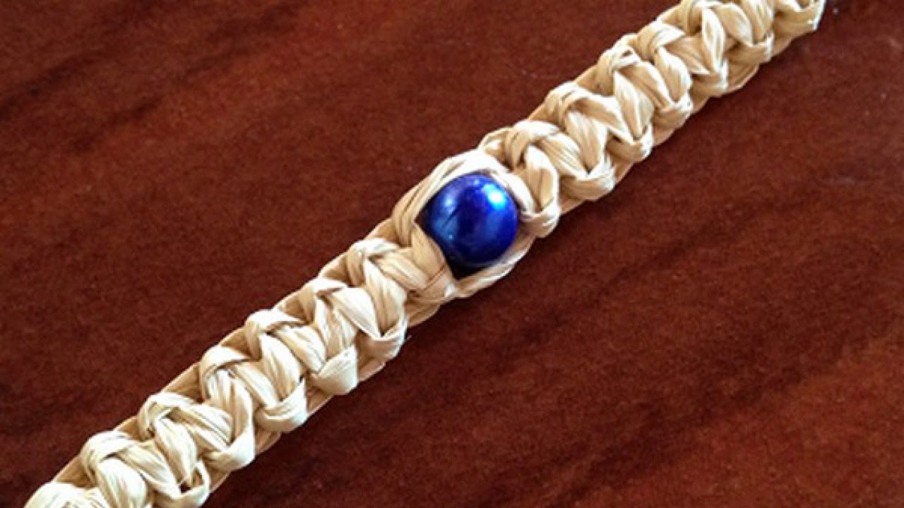 Make Pretty Macramè Straw Jewelry DIY Guidecentral YouTube