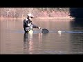 Bruce knauber lands his big dry fly brownie