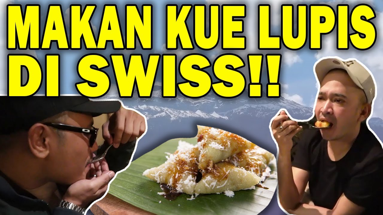 BERBURU PERNAK-PERNIK SWISS DITUTUP MAKAN KUE LUPIS!! | The Onsu Family
