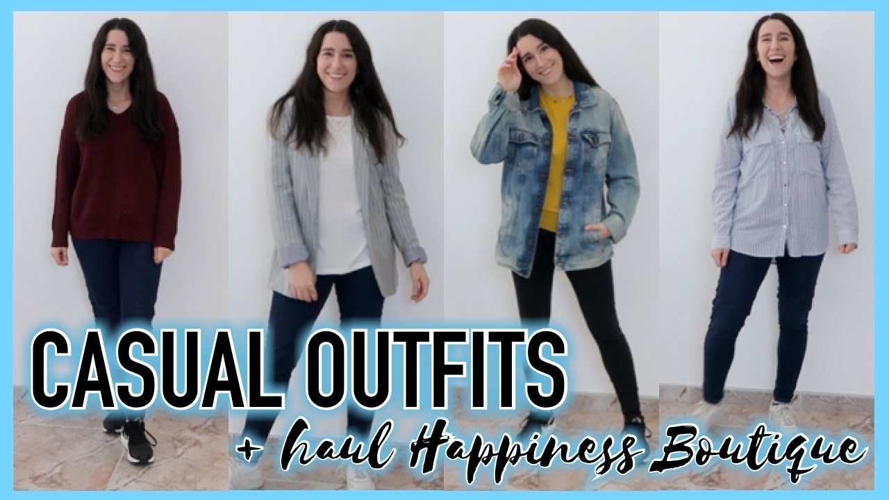 CASUAL OUTFITS + HAUL Happiness Boutique | Christine Hug lookbook template