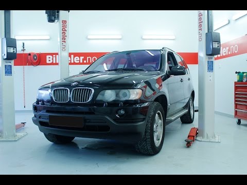 BMW X5: Hvordan bytte olje og filter - 2000 til 2006 mod. (E53)