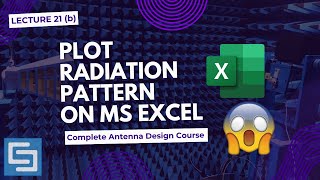 How to plot Radiation Pattern E Field & H field Polar of antenna in MS Excel? [LECTURE 21(b)]