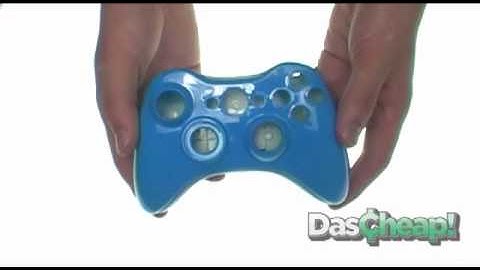 Video of Unboxing of Blue Xbox 360 Controller Shell
