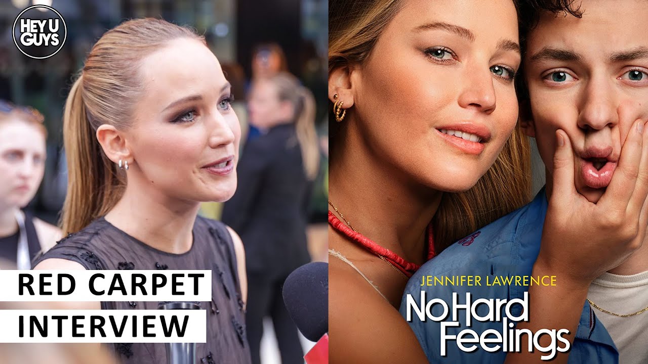 Jennifer Lawrence No Hard Feelings Premiere Red Carpet Interview On