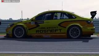 R3E Slovakiaring Lada Vesta WTCC 2015 screenshot 4