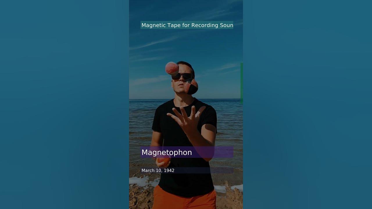 Tape for Recording Sound was invented by in March 10, 1942 YouTube