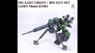 MG 1/100 Zaku II Big Gun Thunderbolt Ver ZG003 Leien Model