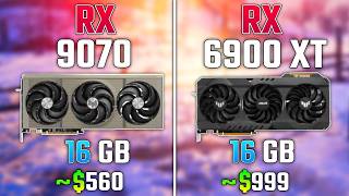 RX 9070 vs RX 6900 XT | Test in 7 Games