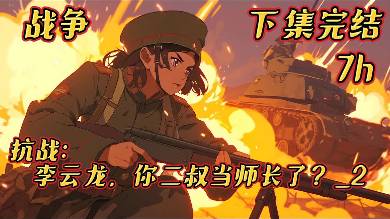 《抗战：李云龙，你二叔当师长了？ 2》#战争#动漫#有声#【亮剑精神】【周卫国】【魏和尚】【爱国情怀】【爽文】【经典】旅长：李云龙，恭喜你发财啊！听说你搞了一个炮兵营？旅长，我真没有，我都穷的要饭了