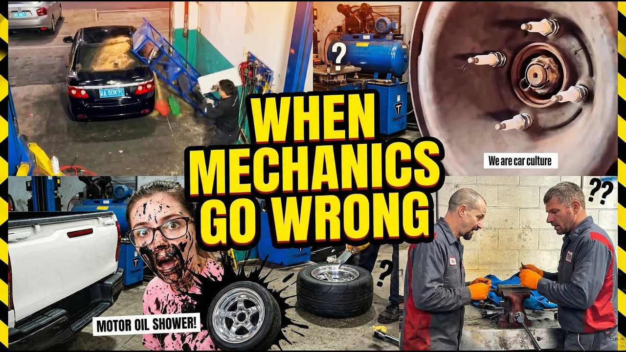 Car Shop Failes When Mechanics Go WRONG | Mechanic Fails Compilation - YouTube
