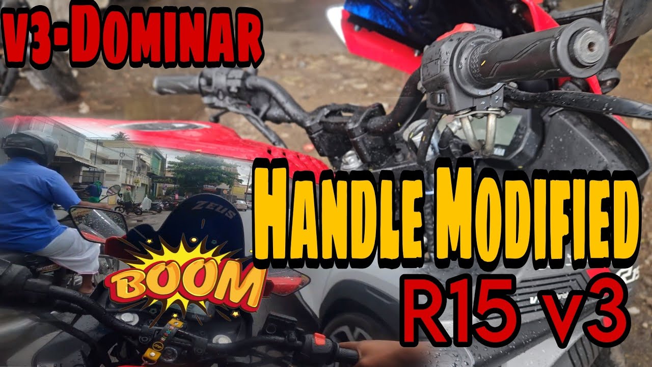 R15 v3|Handle|Modified| in Dominar Handle setup in v3|tamil|Charlietwin