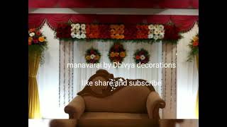 Manavarai By Dhivya Decorations Dhivya Digital Studio