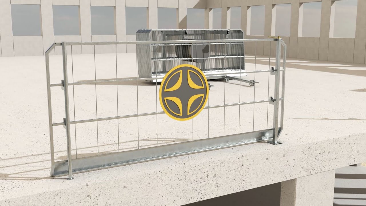 Transportgestell - Gitterelemente Geländerhalter | ROBUSTA-GAUKEL GMBH & CO. KG