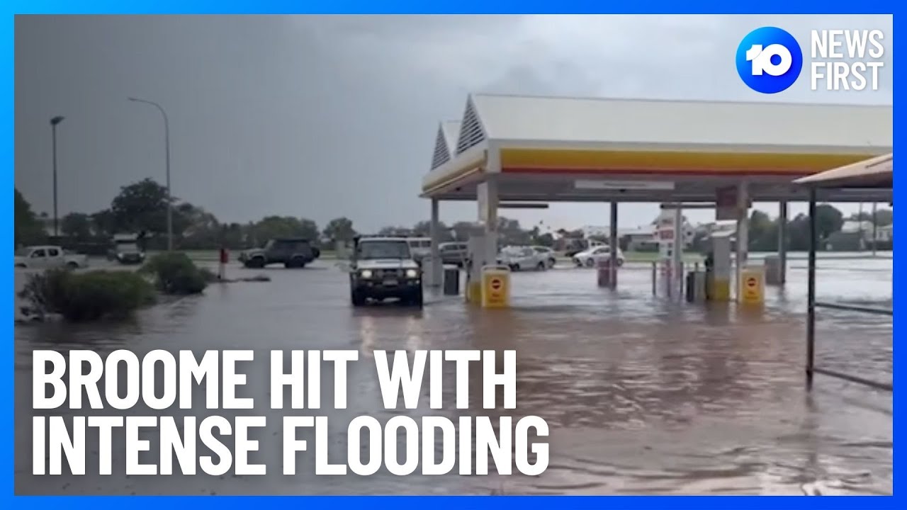 Flooding Storms Sweep Through Broome 10 News First YouTube