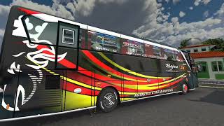 Livery Bussid Bus Bejeu B57 Black Bus Community Support Acc Sale Mansgaming V5