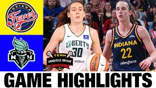 Indiana Fever vs New York Liberty Highlights (First Half) | Women's Basketball | 2024 WNBA