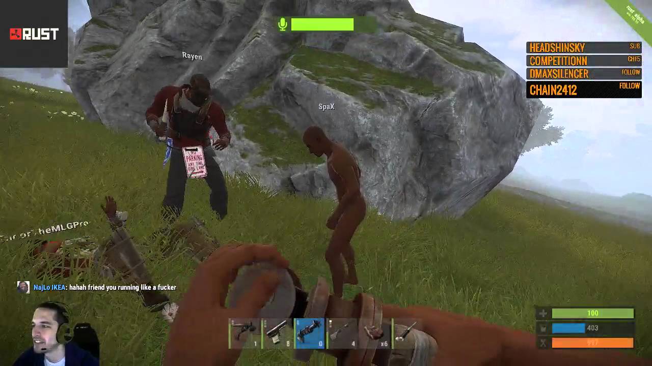 RUST PRO TIPS 4 use other player for bait (then kill them too